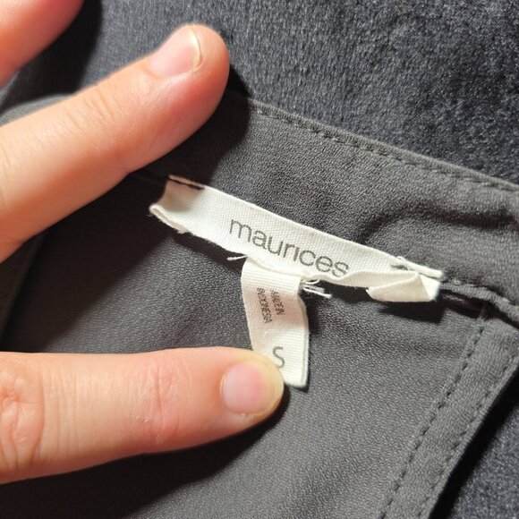 Maurices Lattice Shoulder V-Neck Dress - Size‎ S - Picture 10 of 10